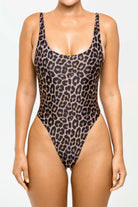 Swimsuit in animal print