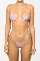 Paris bikini bottom in Blush