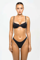 Black swimwear